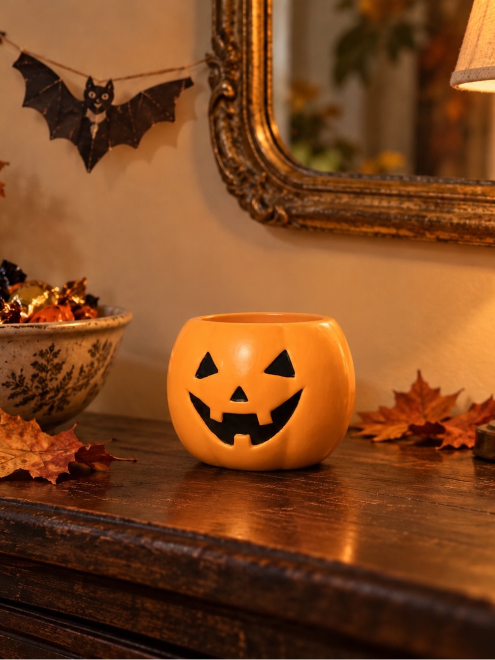 Celebrate Together Enchanted Pumpkin Jack-O’-Lantern Candle